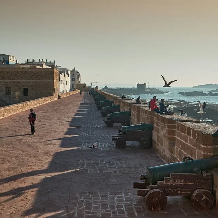 Les remparts de la Skala de la Ville à Essaouira